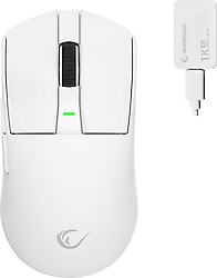 Rampage Zenith Beyaz Optik Kablolu/Kablosuz Oyuncu Mouse