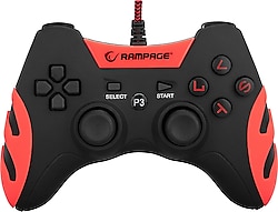 Rampage SG-R218 Kırmızı Kablolu Oyun Kolu