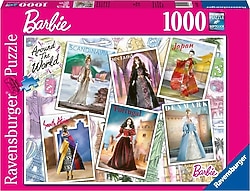 Ravensburger Barbie Ülkeler 1000 Parça Puzzle 165025