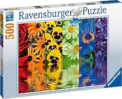 Ravensburger Çiçek Yansıma 500 Parça Puzzle 164462