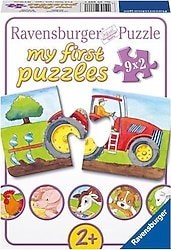 Ravensburger Çiftlik 9x2 Parça Puzzle 073337