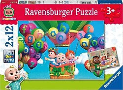 Ravensburger Cocomelon 2x12 Parça Puzzle 056286