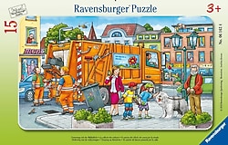 Ravensburger Çöp Toplama 15 Parça Puzzle 61624