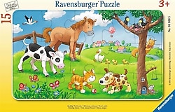 Ravensburger Cuddly Friends 15 Parça Puzzle 60665