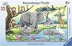 Ravensburger Hayvanlar 15 Parça Puzzle 061365