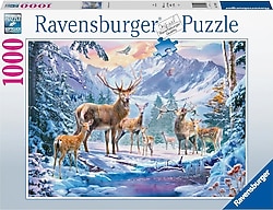 Ravensburger Karaca ve Geyik 1000 Parça Puzzle 199495