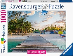 Ravensburger Maldivler 1000 Parça Puzzle 169122