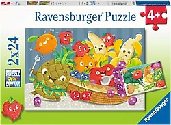 Ravensburger Meyveler 2x24 Parça Puzzle 052486