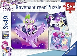 Ravensburger My Little Pony 3x49 Parça Puzzle 052363