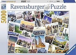 Ravensburger New York The City never Sleeps 5000 Parça Puzzle 17433