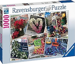 Ravensburger NY Çiçekler 1000 Parça Puzzle 168194