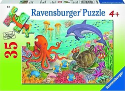 Ravensburger Okyanus Canlıları 35 Parça Puzzle 087808
