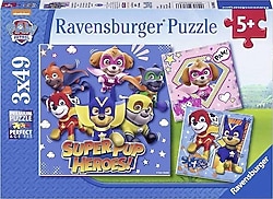 Ravensburger Paw Patrol 3x49 Parça Puzzle 080366