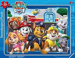Ravensburger Paw Patrol Büyük Çerçeveli 33 Parça Puzzle 051458