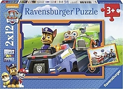 Ravensburger Paw Patrol im Einsatz 2x12 Parça Puzzle 75911