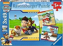 Ravensburger Paw Patrol Kahramanlar 3x49 Parça Puzzle 093694