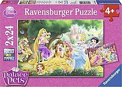 Ravensburger Prenses'in Arkadaşları 2x24 Parça Puzzle 089529