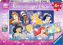 Ravensburger Prensesler 2x24 Parça Puzzle 88720