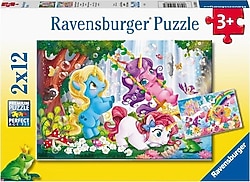 Ravensburger Unicorn 2x12 Parça Puzzle 050284