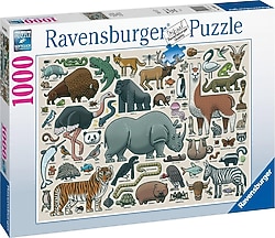 Ravensburger Vahşi Hayvan 1000 Parça Puzzle 168071