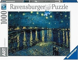 Ravensburger Van Gogh Yıldızlı Gece 1000 Parça Puzzle 120000648