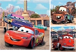 Ravensburger Walt Disney Cars 2 Yarış 3x49 Parça Puzzle 092819