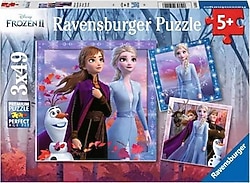 Ravensburger Walt Disney Frozen 2 3x49 Parça Puzzle 050116