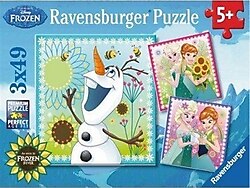 Ravensburger Walt Disney Frozen 3x49 Parça Puzzle 092451