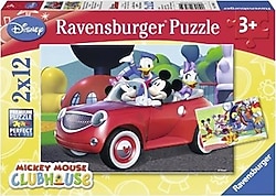 Ravensburger Walt Disney Mickey 2x12 Parça Puzzle 075652