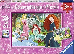 Ravensburger Walt Disney Princess 2x12 Parça Puzzle 076208