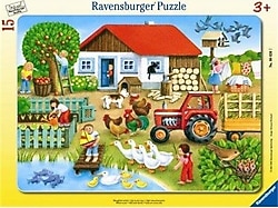 Ravensburger Was Gehort Wohin 15 Parça Puzzle 060207