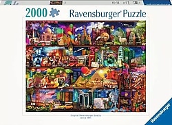 Ravensburger World of Books 2000 Parça Puzzle 166855