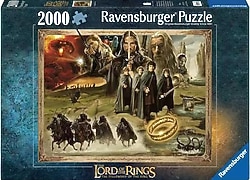 Ravensburger Yüzüklerin Efendisi: Yüzük Kardeşliği 2000 Parçalı Puzzle 169276
