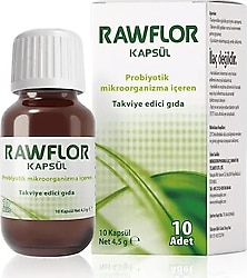 Rawflor Probiyotik 10 Kapsül