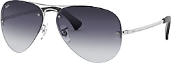 Ray-Ban 3449 003/8G Silver-Grey Erkek Güneş Gözlüğü