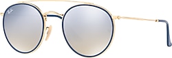 Ray-Ban Round 3647N 001/9U Gold-Silver Güneş Gözlüğü