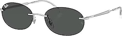 Ray-Ban 3767 003/87 Silver-Dark Grey Güneş Gözlüğü