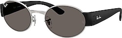 Ray-Ban 3770 003/B1 Silver-Dark Grey Güneş Gözlüğü