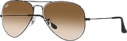 Ray-Ban Aviator 3025 002/51 Black-Brown Güneş Gözlüğü
