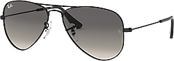 Ray-Ban Aviator 9506S 220/11 Grey-Black Çocuk Güneş Gözlüğü