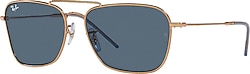 Ray-Ban Caravan Reverse R0102S 92023A Rose Gold-Blue Güneş Gözlüğü
