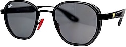 Ray-Ban Scuderia Ferrari 3674M F028/71 Black Güneş Gözlüğü