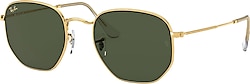 Ray-Ban Hexagonal 3548 919631 Gold-Green Güneş Gözlüğü