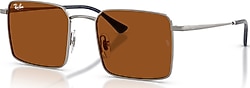Ray-Ban Idan Bio Based 3782 004/73 Gunmetal-Dark Brown Güneş Gözlüğü