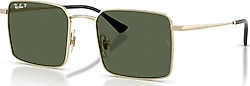 Ray-Ban Idan Bio Based 3782 92139A Pale Gold-Dark Green Polarize Güneş Gözlüğü