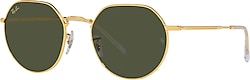 Ray-Ban Jack 3565 919631 Gold-Green Güneş Gözlüğü