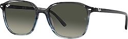 Ray-Ban Leonard 2193 138171 Striped Grey-Grey Güneş Gözlüğü