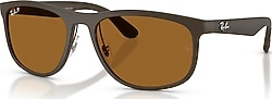 Ray-Ban Liteforce 4468 6331T3 Sand Dark Blue-Grey Polarize Güneş Gözlüğü