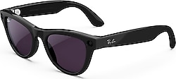 Ray-Ban Meta Skyler RW4010 601/CH Parlak Siyah-Ametist Akıllı Gözlük