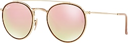 Ray-Ban Round 3647N 001/7O Gold-Copper Güneş Gözlüğü